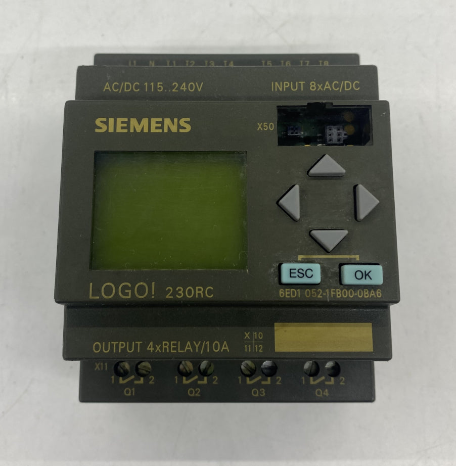 Siemens LOGO! 6ED1052-1FB00-0BA6 PLC