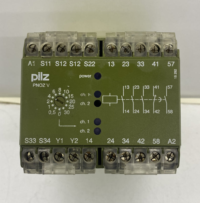 Pilz PNOZV 30S 24VDC Emniyet Rölesi
