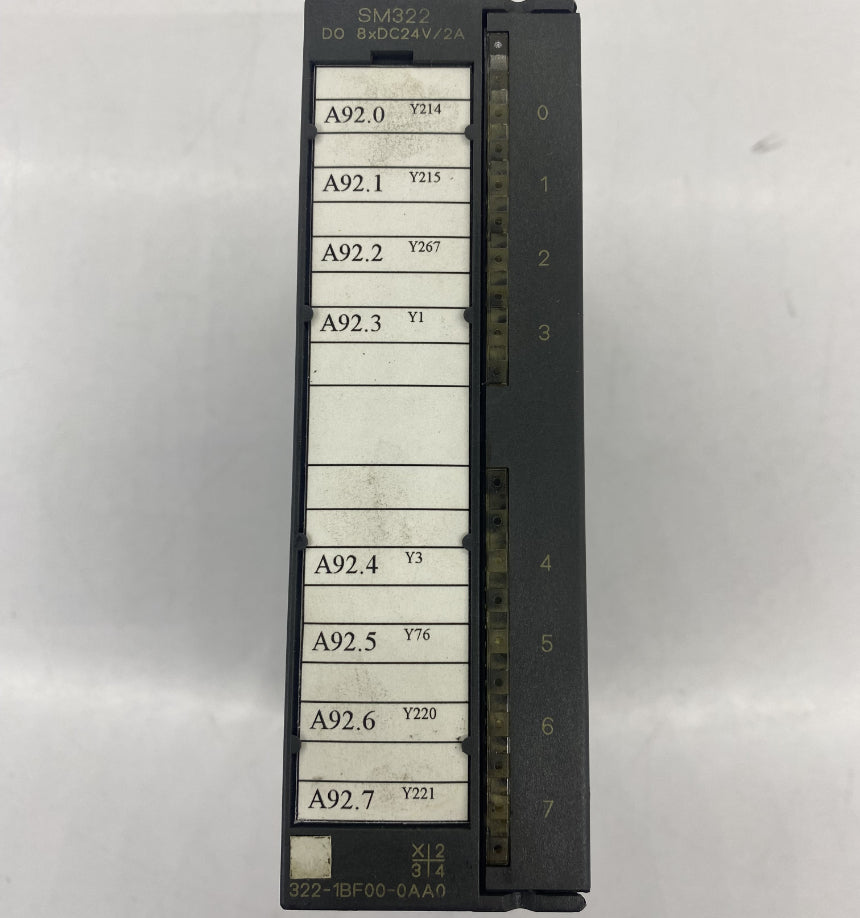 Siemens S7-300 6ES7322-1BF00-0AA0 Dijital Çıkış Modülü