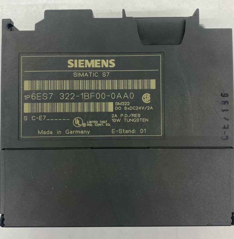 Siemens S7-300 6ES7322-1BF00-0AA0 Dijital Çıkış Modülü