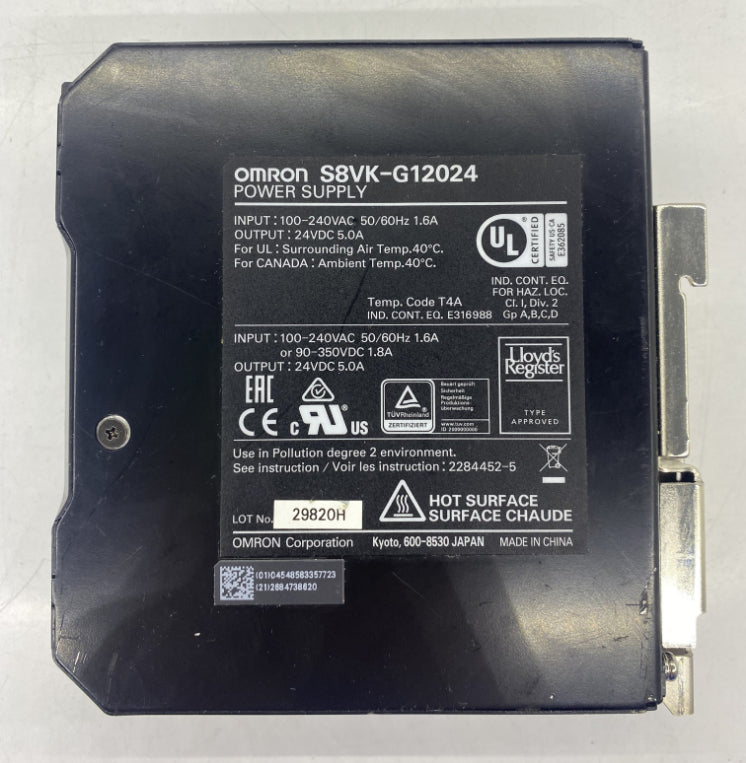 Omron S8VK-G12024 Endüstriyel Güç Kaynağı