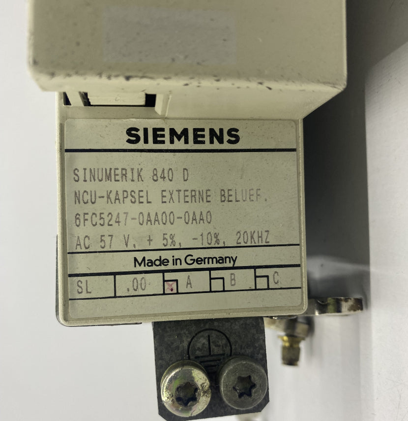 Siemens SINUMERIK 6FC5247-0AA00-0AA0 CNC Kontrol Ünitesi