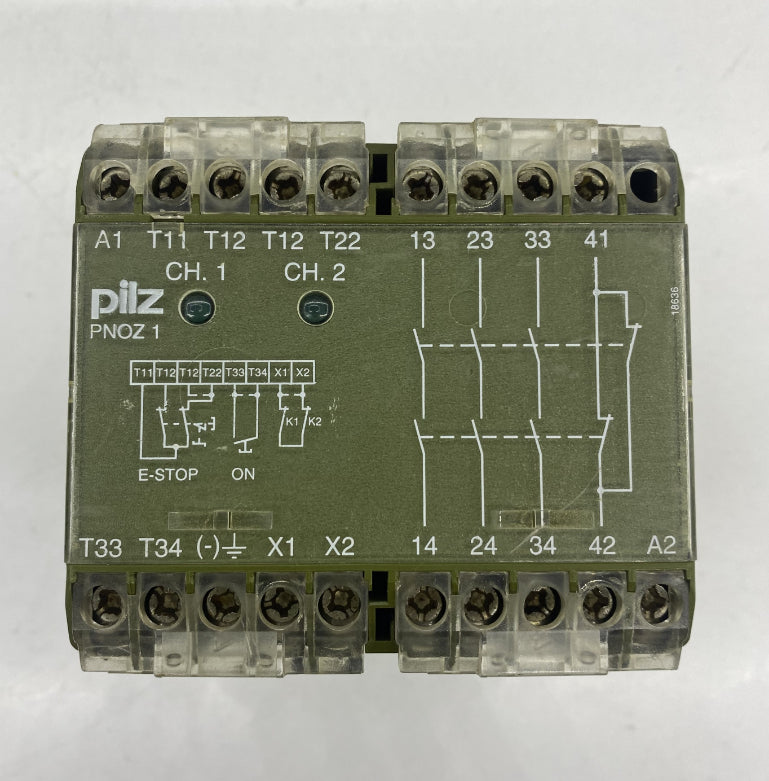 Pilz PNOZ 1 230VAC Emniyet Rölesi