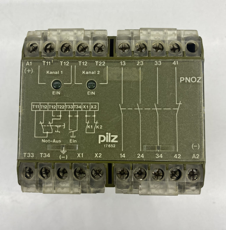 Pilz PNOZ 230VAC Emniyet Rölesi