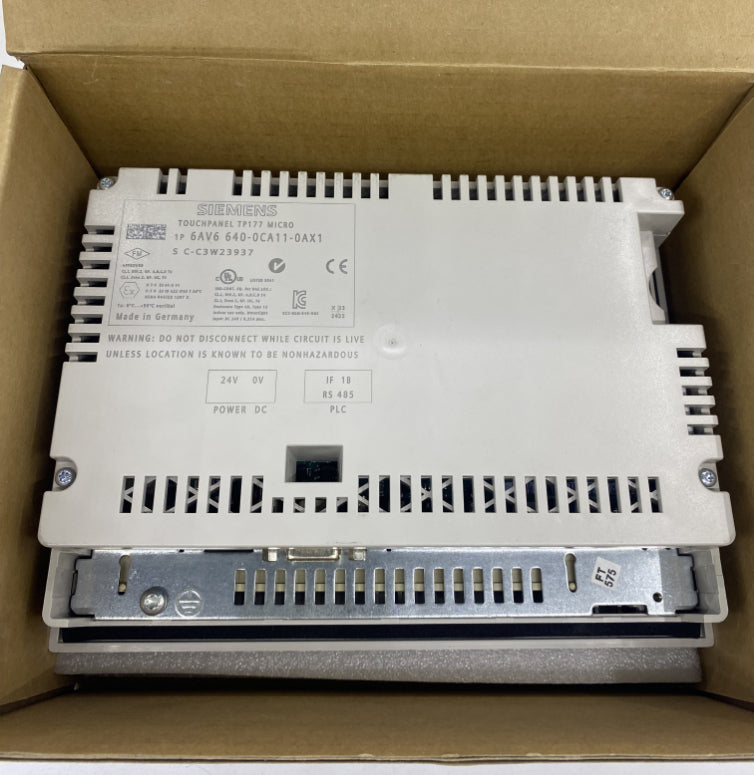 Siemens OP 6AV6640-0CA11-0AX1 Operatör Paneli