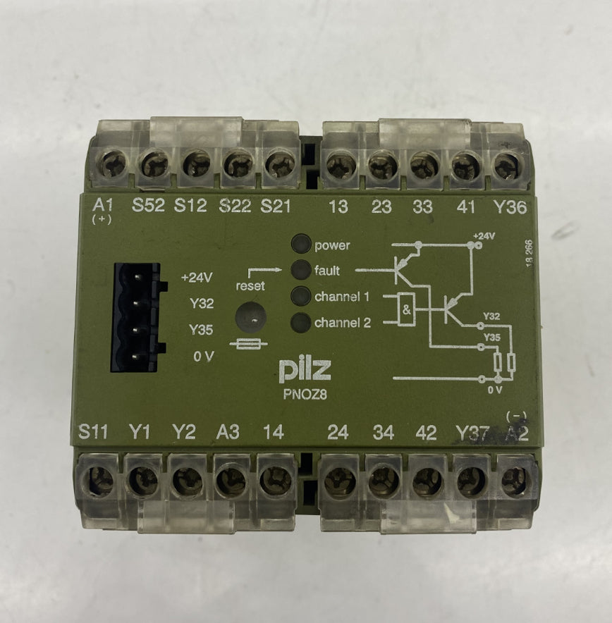 Pilz PNOZ8 24VDC Emniyet Rölesi