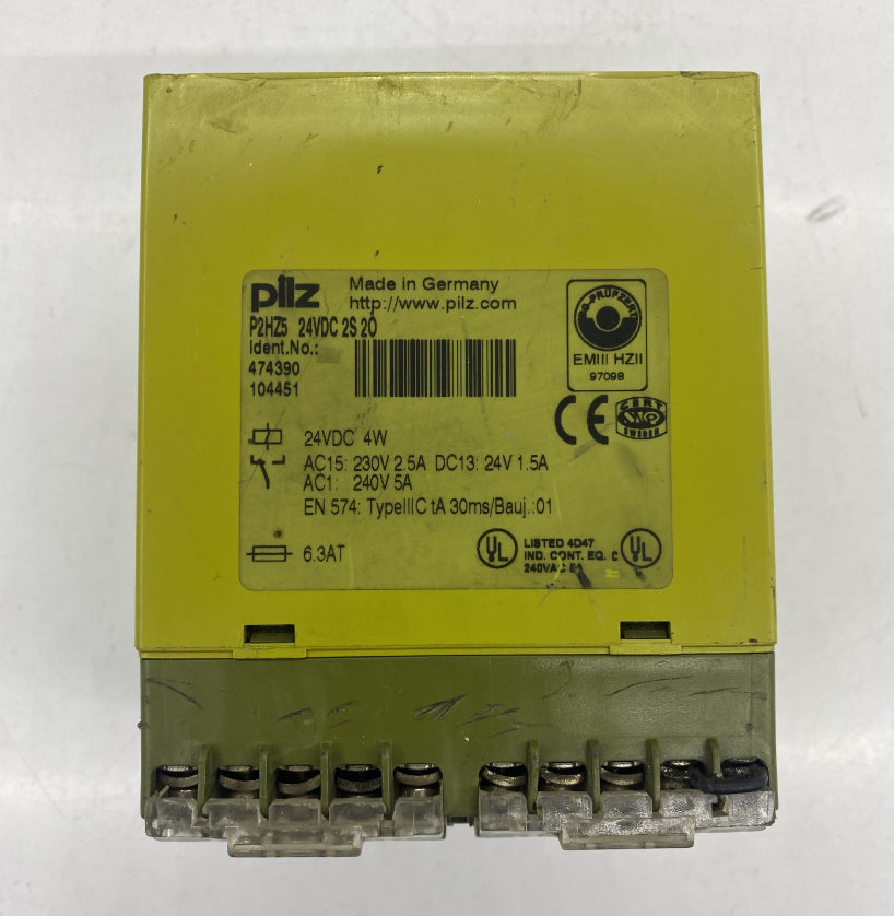 Pilz P2HZ5 24VDC Emniyet Rölesi