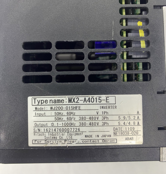 Omron MX2-A4015-E AC Motor Sürücü