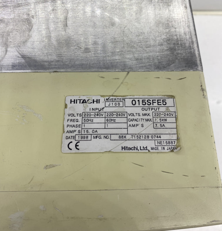 Hitachi J100-015SFE5 AC Motor Sürücü