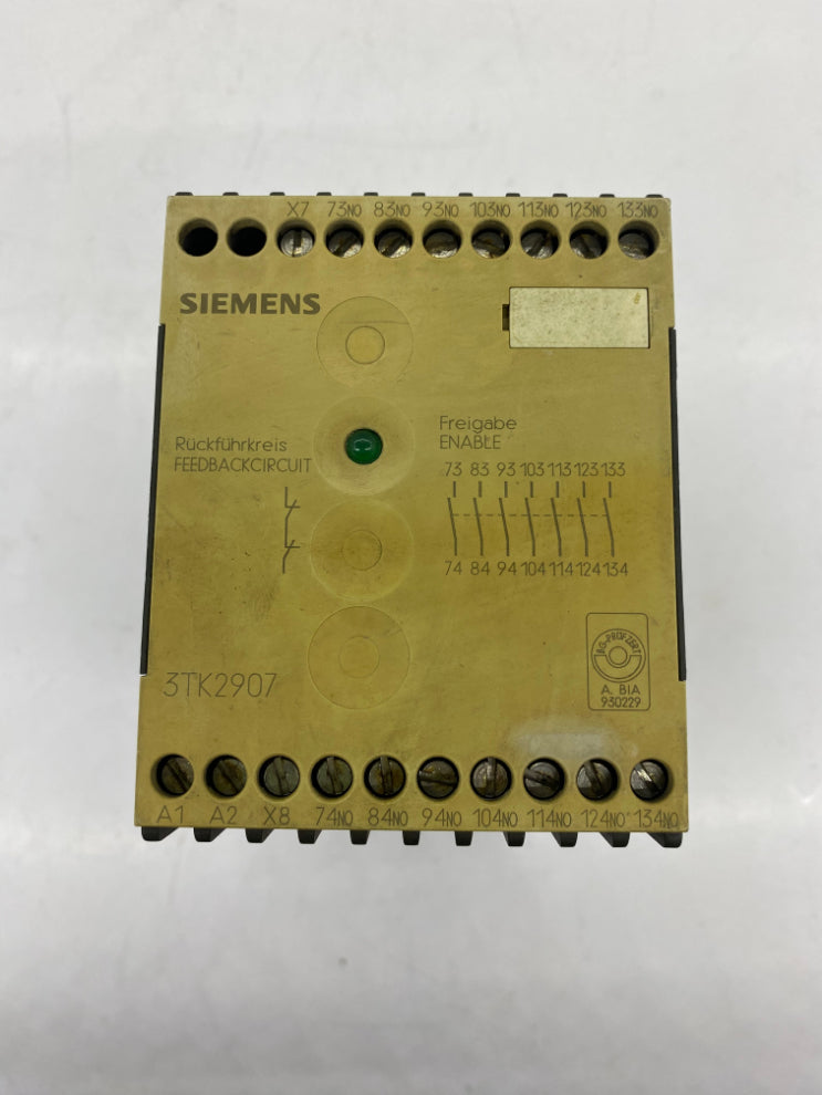 Siemens 3TK2907-0AG2 Emniyet Rölesi