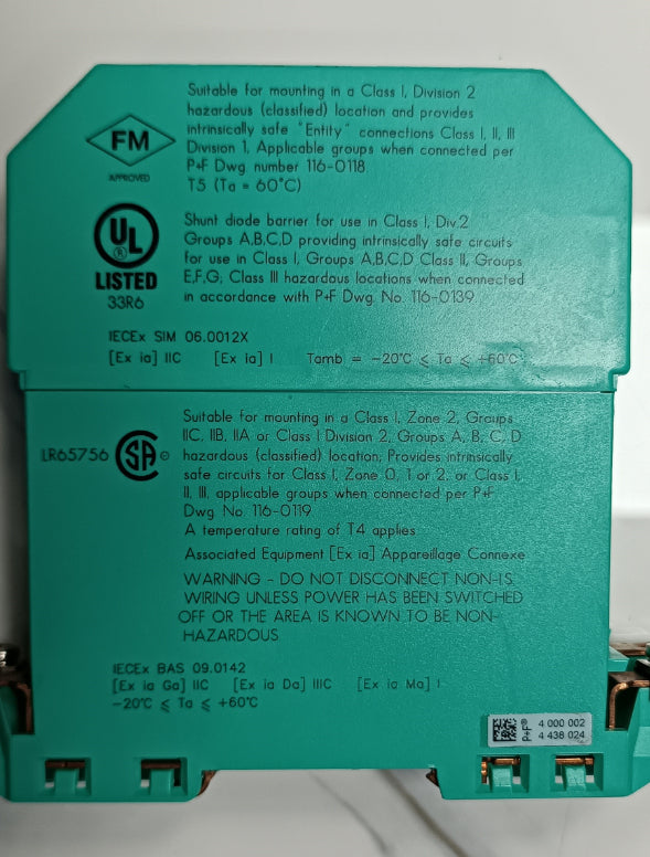 Pepperl Fuchs Z961 Güvenlik Bariyeri
