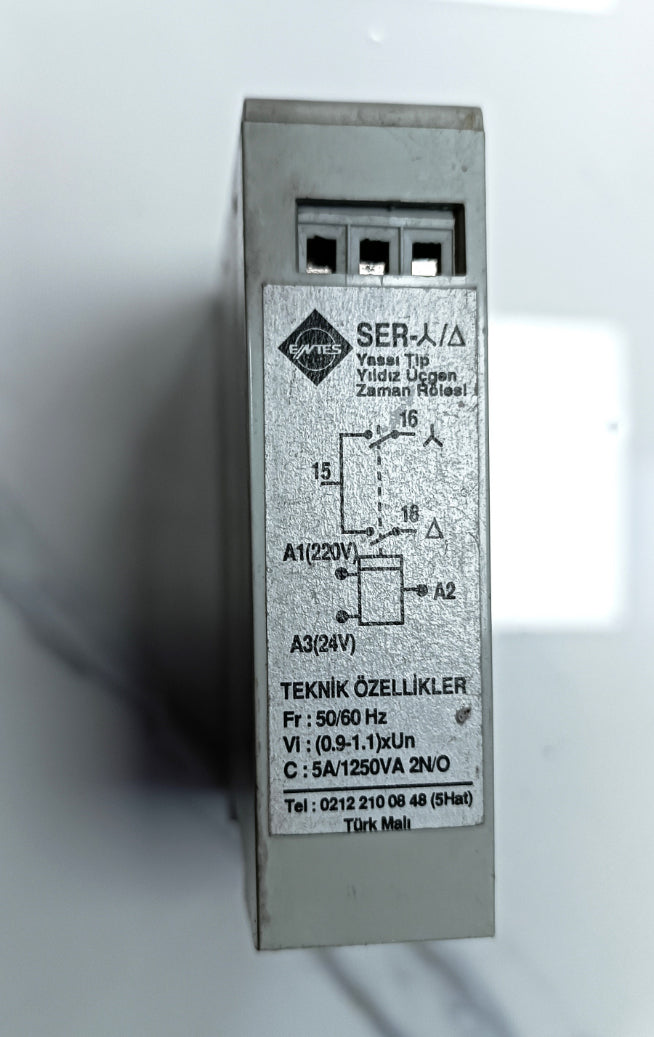 Entes SER Serisi Endüstriyel Enerji Ölçüm ve Kontrol Ürünleri