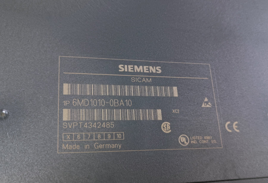 Siemens 6MD1010-0BA10 Endüstriyel Motor