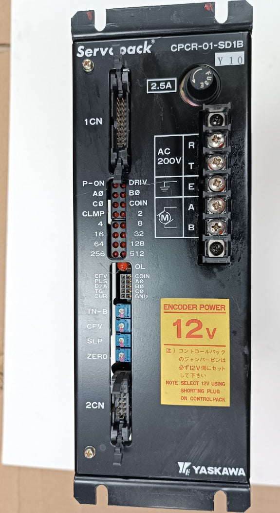 Yaskawa CPCR-01 Servo Sürücü Kontrol ve Besleme Ünitesi