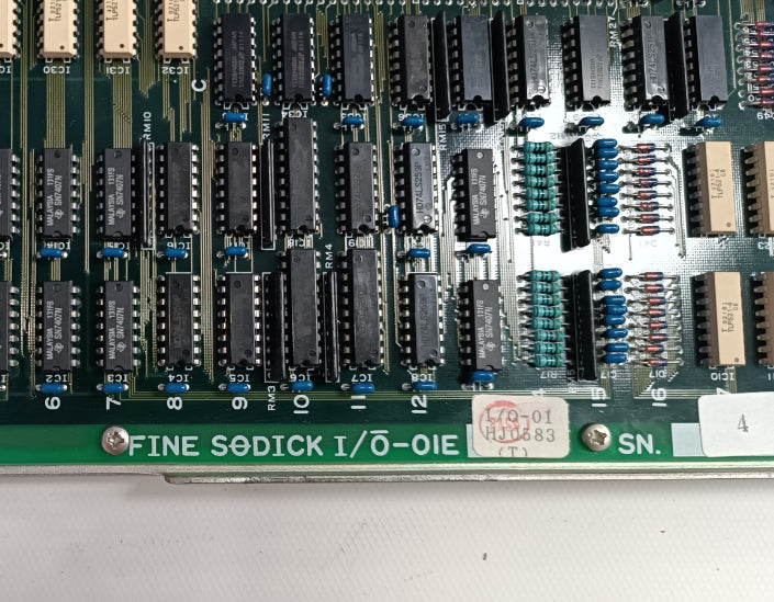 Fine Sodick I/O-OIE Giriş/Çıkış Haberleşme Kartı