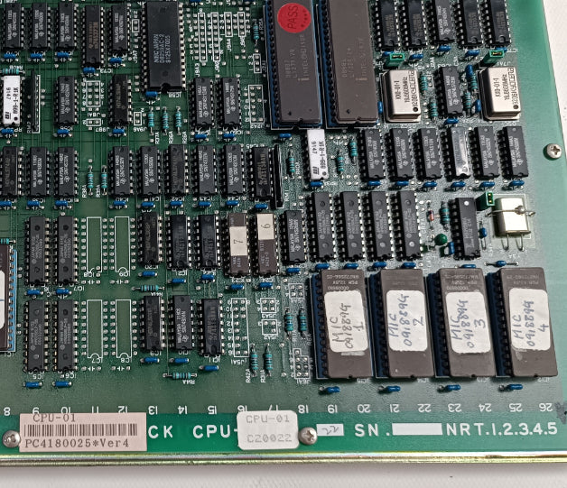 Fine Sodick CK CPU-01 Merkezi İşlemci Kontrol Kartı
