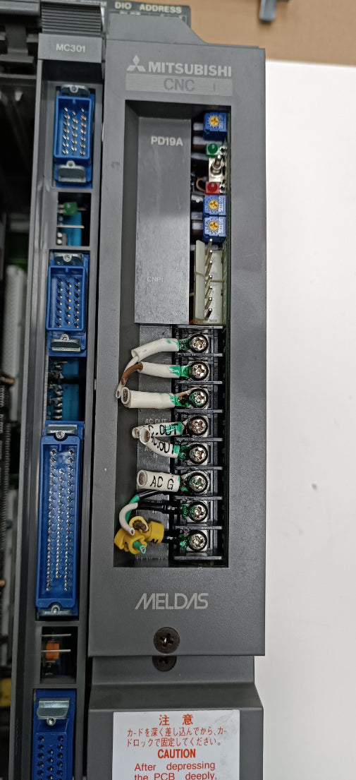 Mitsubishi PD19A Sürücü Arayüz ve Güç Dağıtım Kartı