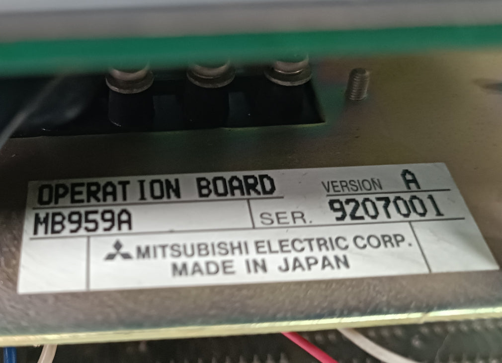 Mitsubishi MB956/959 Anakart ve İşlemci Kontrol Ünitesi