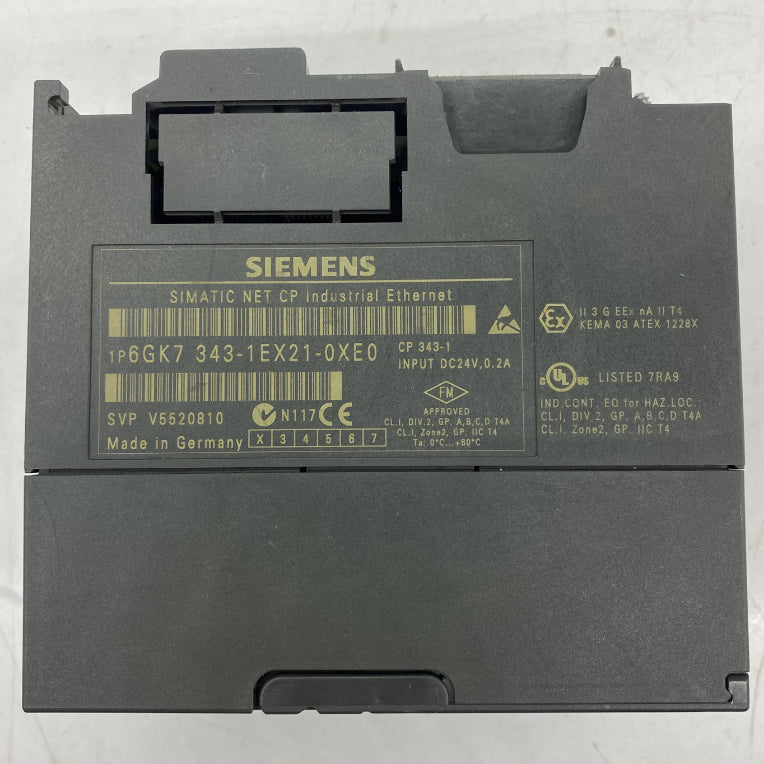 Siemens CP 343-1 Advanced Endüstriyel Ethernet İşlemcisi