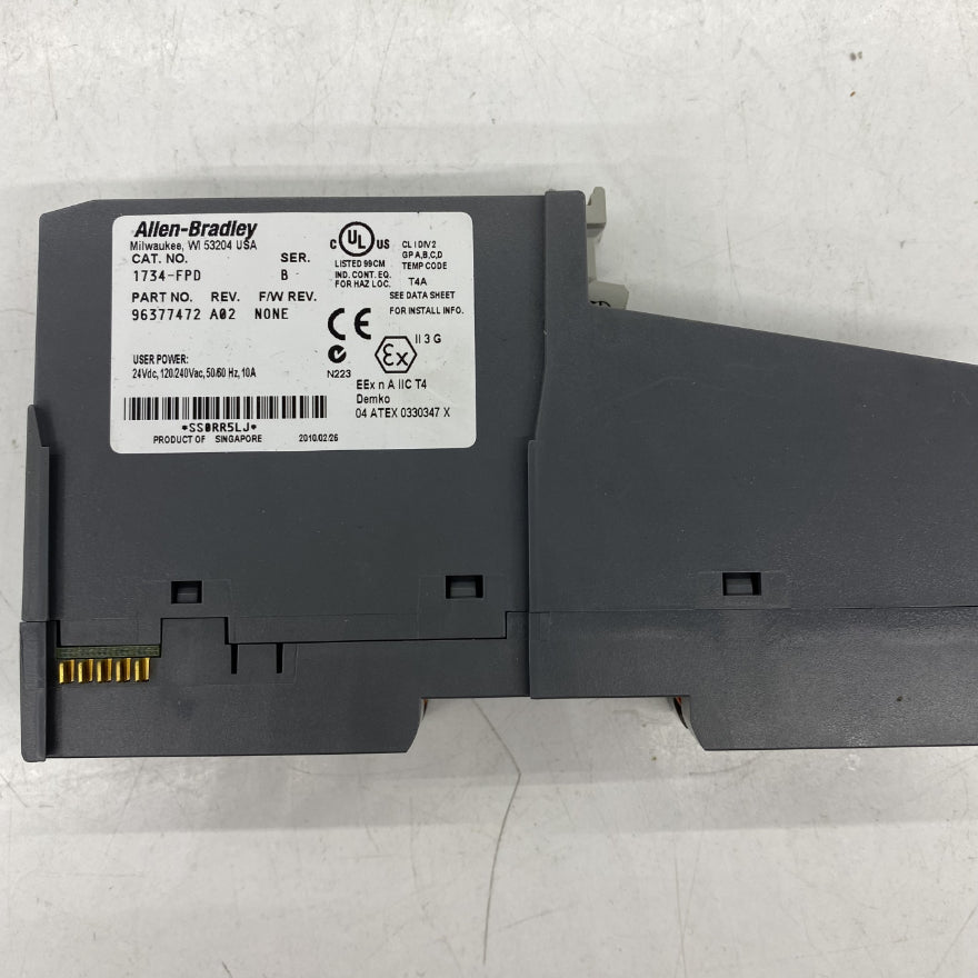Allen-Bradley Point I/O Saha Potansiyel Dağıtım Modülü