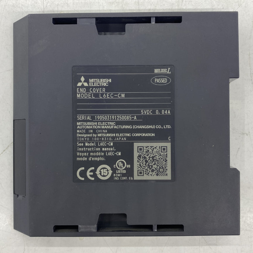 Mitsubishi MELSEC-L L6EC-CM Uç Kapak (End Cover) Modülü