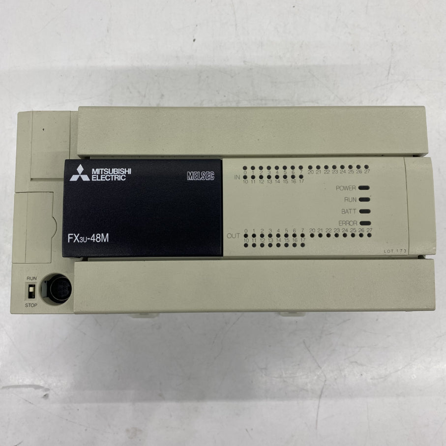 Mitsubishi FX3U PLC - 24 Giriş / 24 Transistör Çıkış
