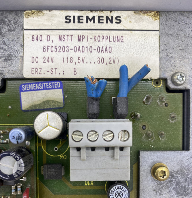 Siemens SINUMERIK 840D/810D MCP Makine Kontrol Paneli