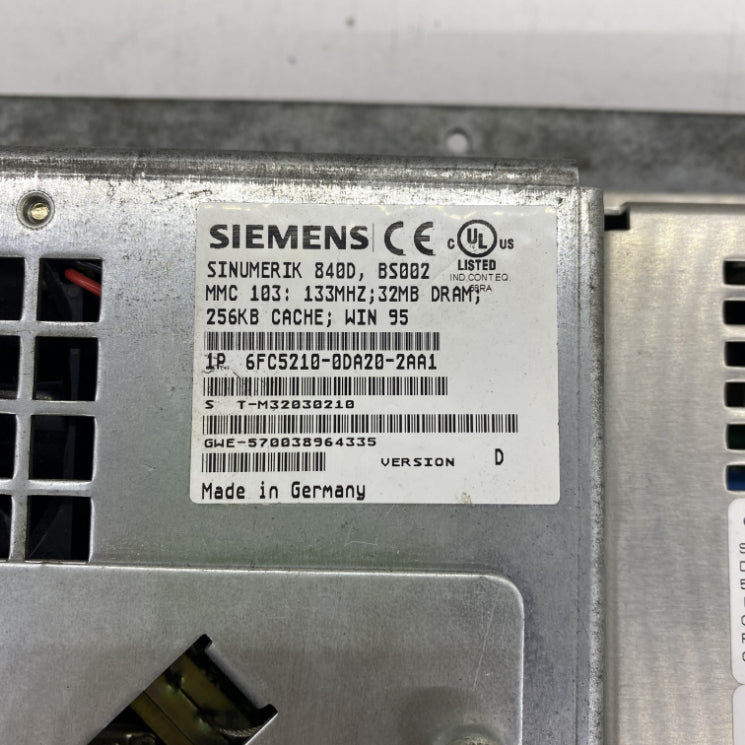 Siemens SINUMERIK 840D/810D CNC Operatör Paneli Klavyesi