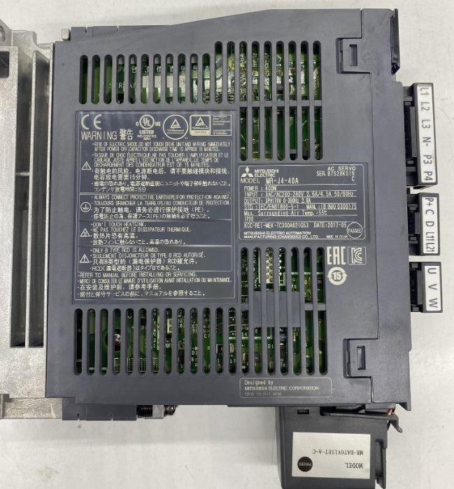 Mitsubishi MELSERVO MR-J4-40A 400W Yüksek Hassasiyetli Sürücü