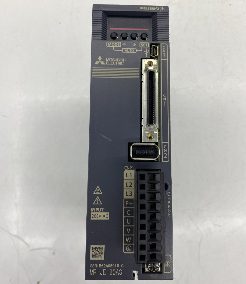Mitsubishi MR-JE-20AS 200W Servo Sürücü - Kolay Kurulum