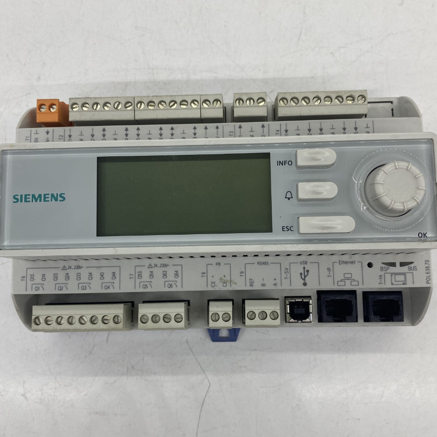 Siemens Climatix POL638 İletişim ve Ethernet Modülü