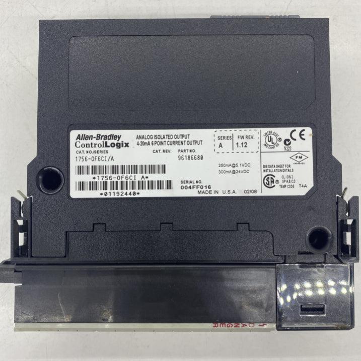 Allen-Bradley ControlLogix 6 Kanal İzoleli Analog Çıkış