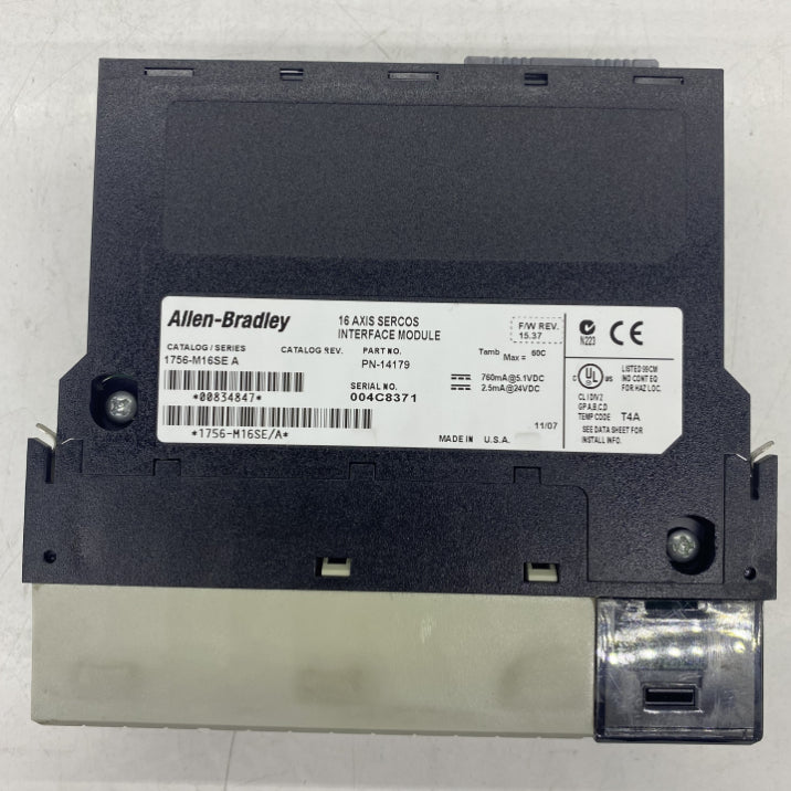 Allen-Bradley Kinetix SERCOS 16 Eksenli Hareket Kontrol Modülü