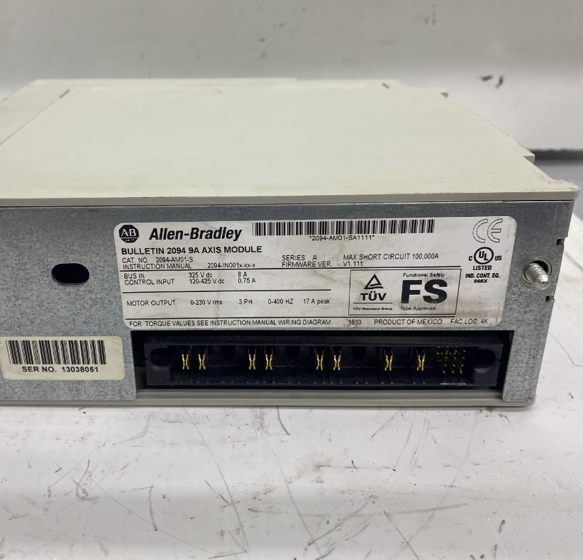 Allen-Bradley Kinetix 6000 Güvenlikli Eksen Kontrol Modülü