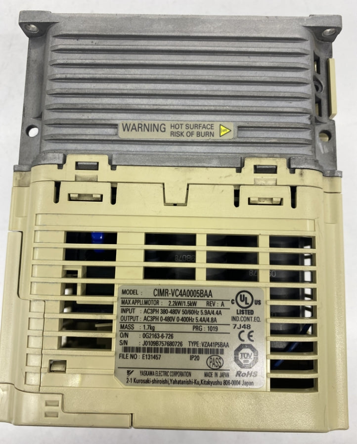 Yaskawa V1000 Serisi 1.5kW 3 Fazlı AC Hız Kontrol Cihazı
