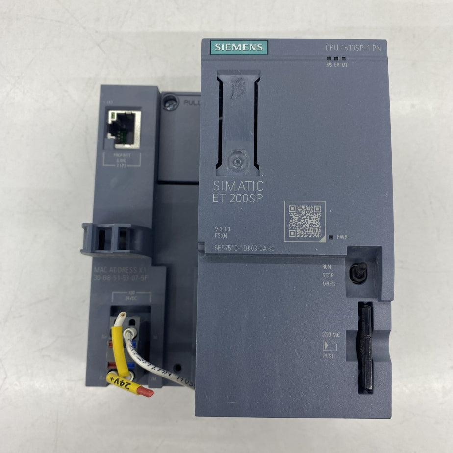 Siemens S7-1500 CPU 1510SP-1 PN Dağıtılmış Kontrolör