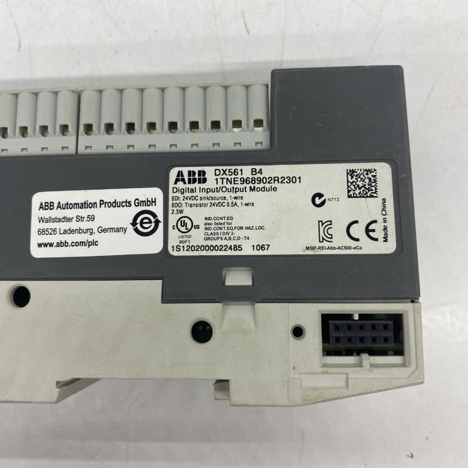 ABB AC500-eCo 8 Giriş / 8 Transistör Çıkış Karma Modül