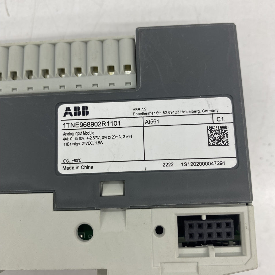 ABB AC500-eCo 4 Kanal Analog Giriş Modülü - 0-10V / 4-20mA
