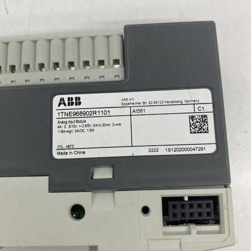 ABB AC500-eCo 4 Kanal Analog Giriş Modülü - 0-10V / 4-20mA