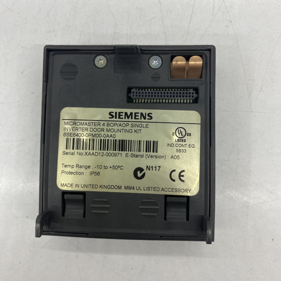 Siemens 6SE6400-0PM00-0AA0 Sürücü Aksesuar Modül