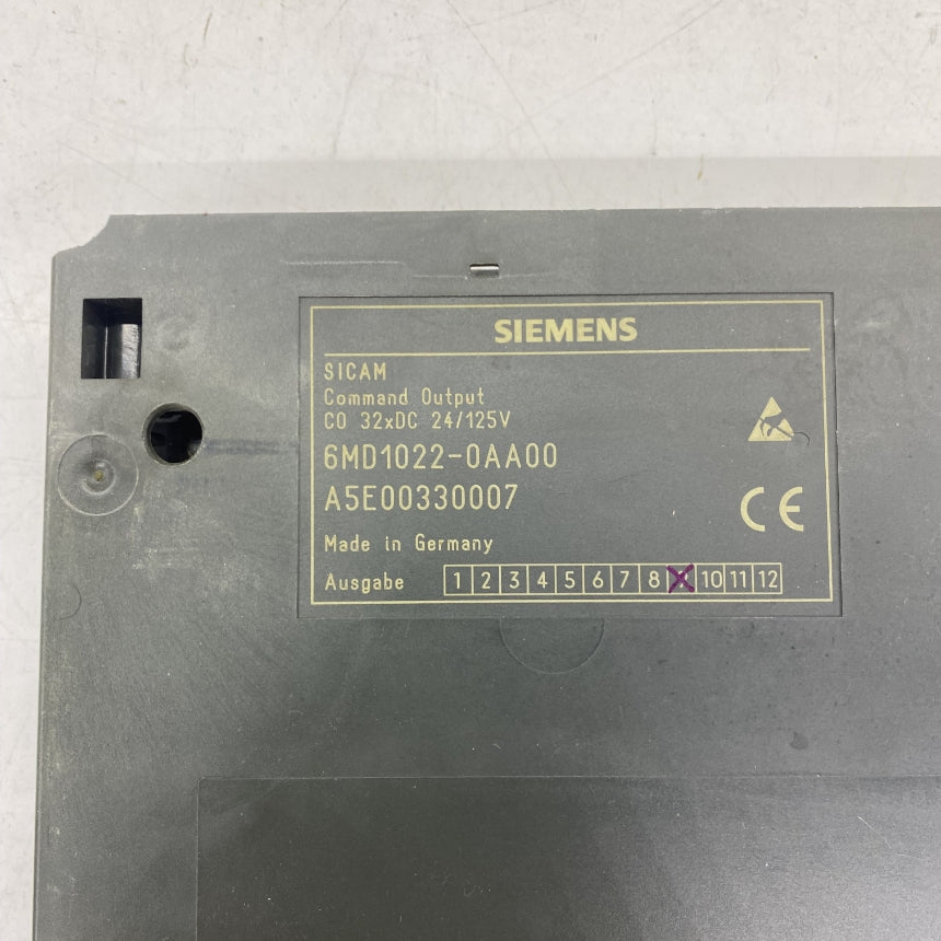 Siemens 6MD1022-0AA00 Kontrol Modülü