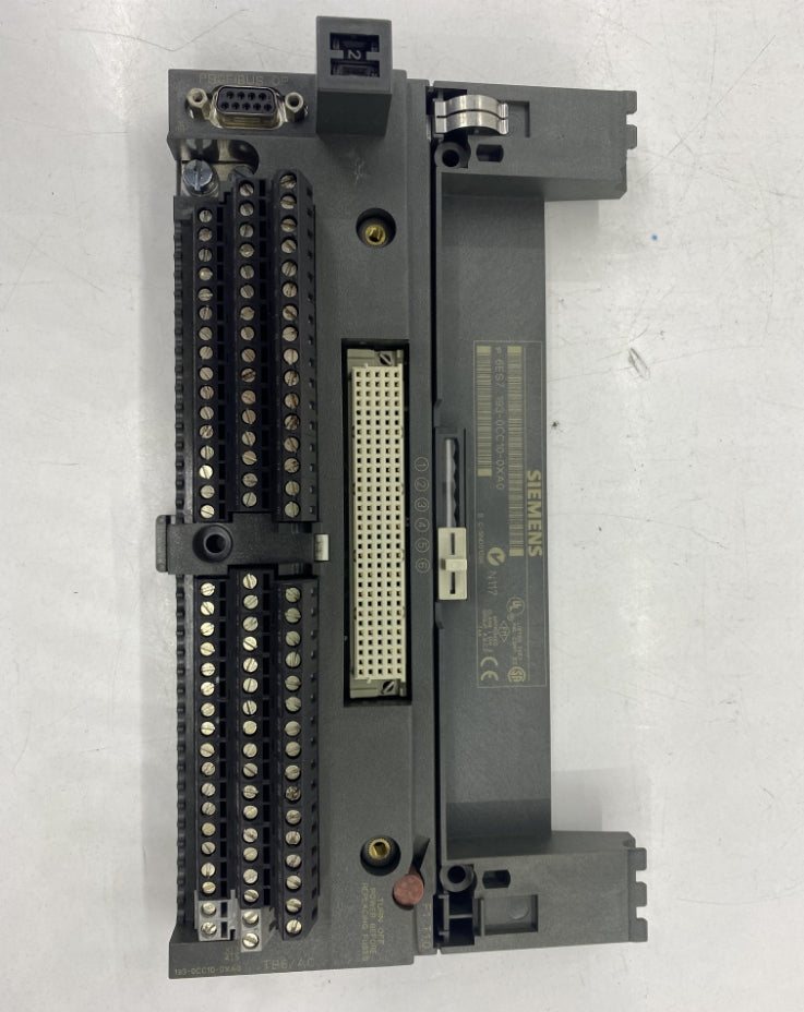 Siemens 6ES7193-0CC10-0XA0 Aksesuar Plc Terminal Bloğu