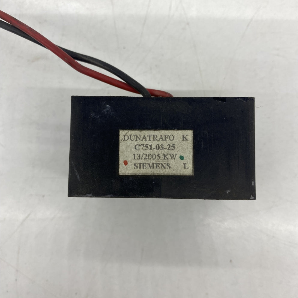 Siemens C751-03-25 Kontrol Kartı Güç Kaynağı