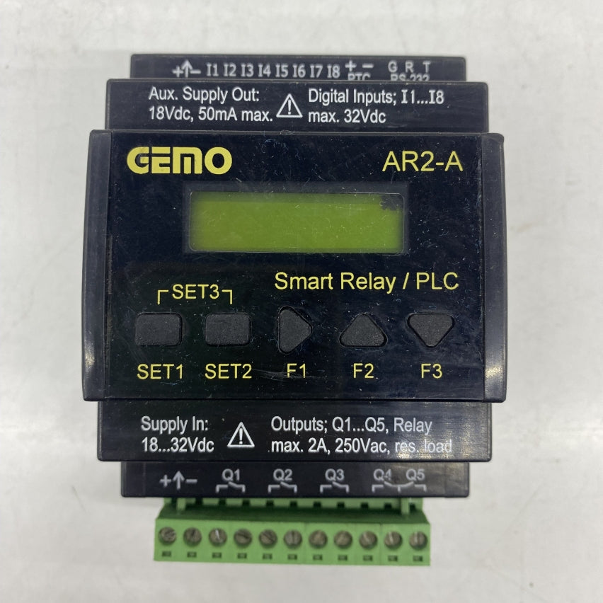 Gemo AR2-A-24VDC Akıllı Röle Modül