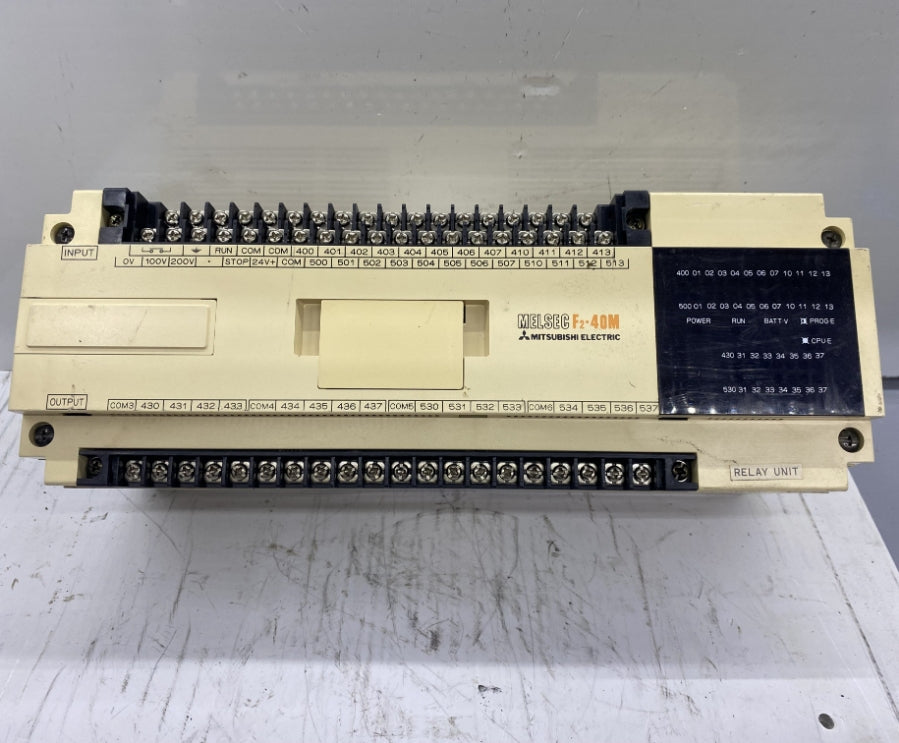 Mitsubishi F2-40M PLC Ana Ünite Plc