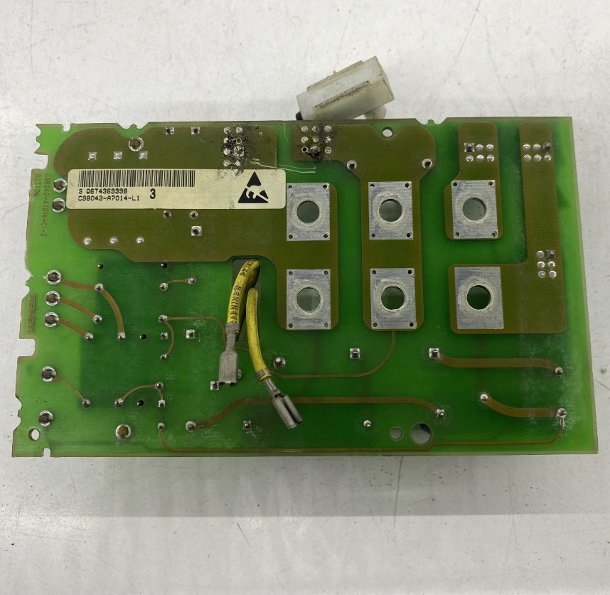 Siemens C98043-A7014-L1 Kontrol Kartı