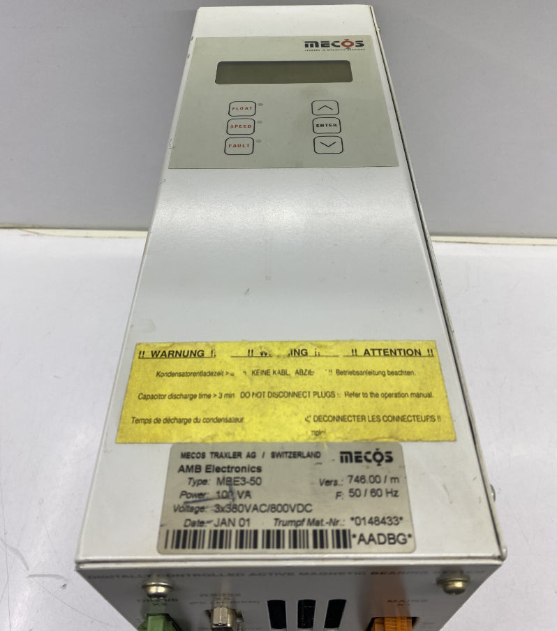Mecos MBE3-50 Kontrol Ünitesi Servo Sürücü