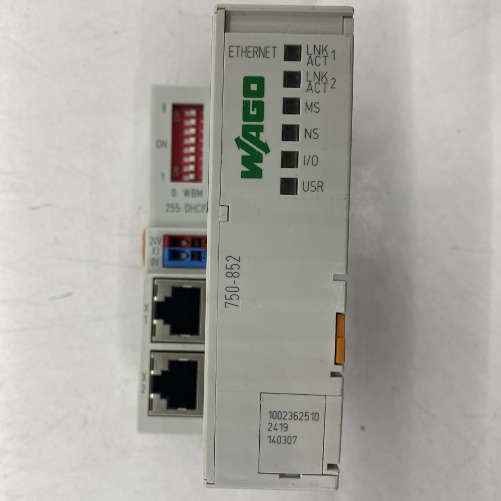 Wago 750-852 PLC CPU Plc
