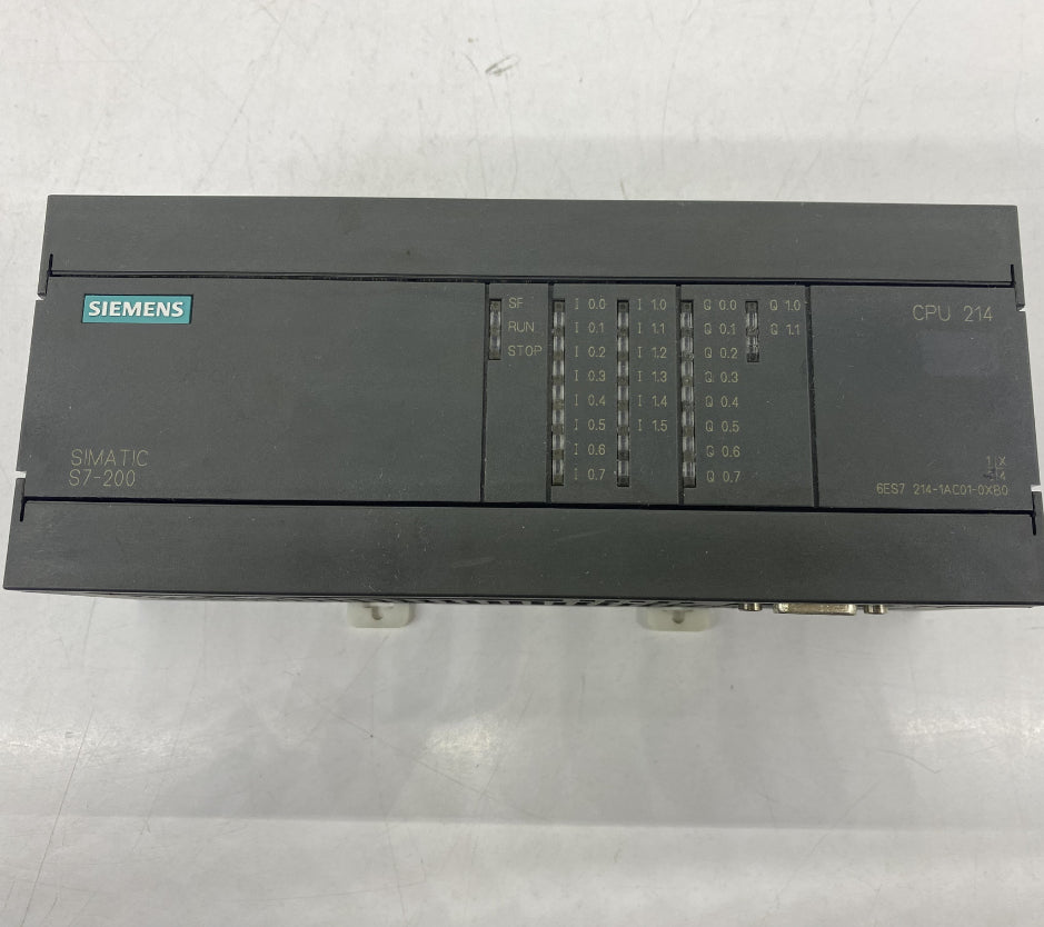 Siemens 6ES7214-1AC01-0XB0 PLC Ana Ünite Plc