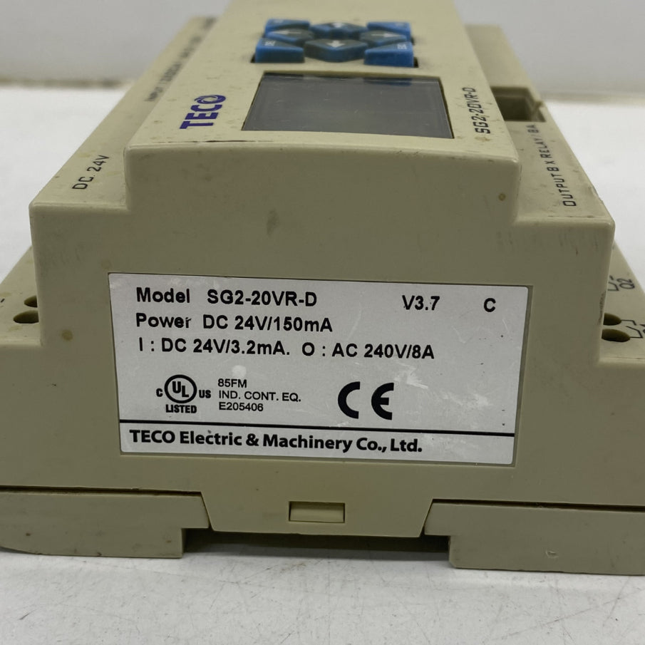 Teco SG2-20VR-D Akıllı Röle Plc